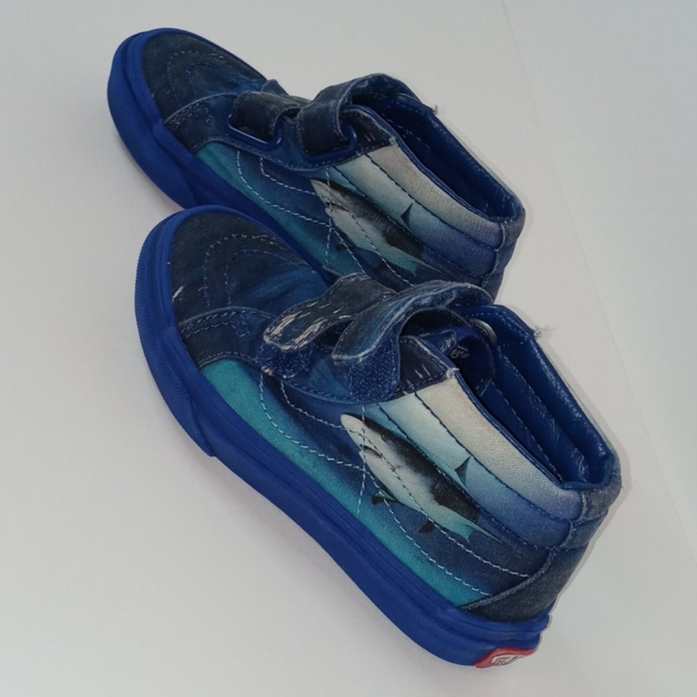 Shark Week Limited Edition Vans Kids 11.5